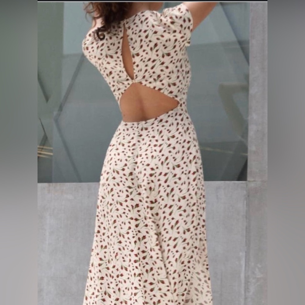 Reformation Gavin dress in Marion. NWT - Picture 4 of 4